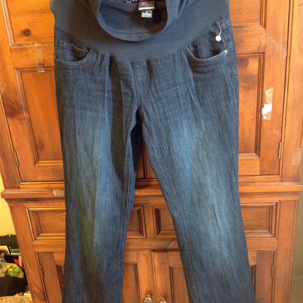 Oh Baby by Motherhood Maternity Jeans L